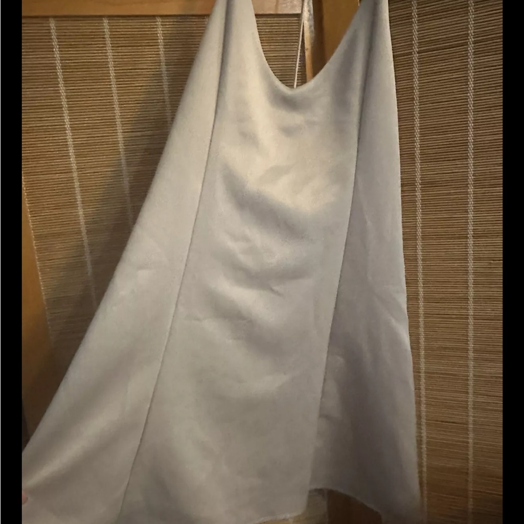 Nasty Gal Neutral Beige/Grey/ Silver Dress Xs